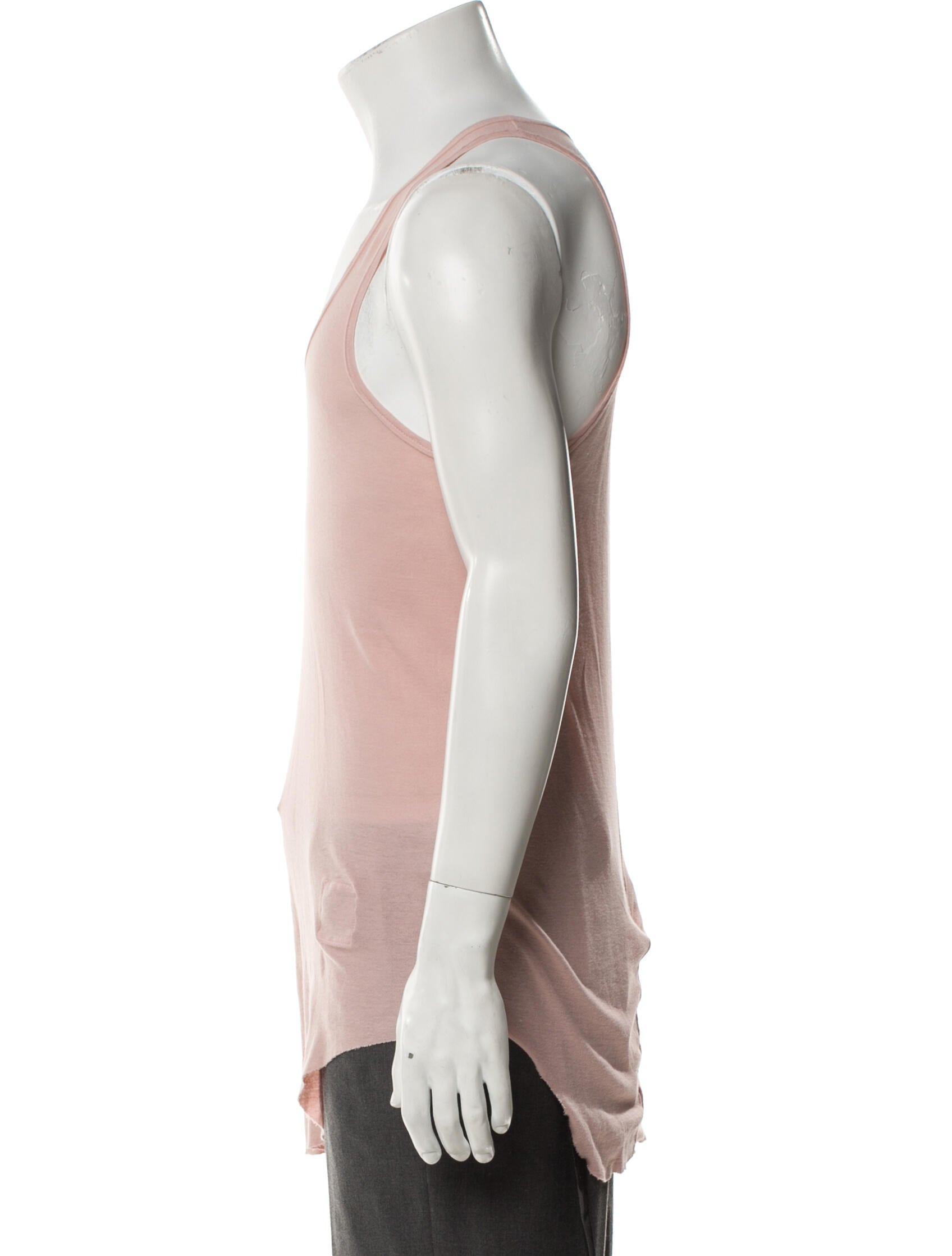 Rick Owens Scoop Neck Sleeveless T-Shirt w/ Tags