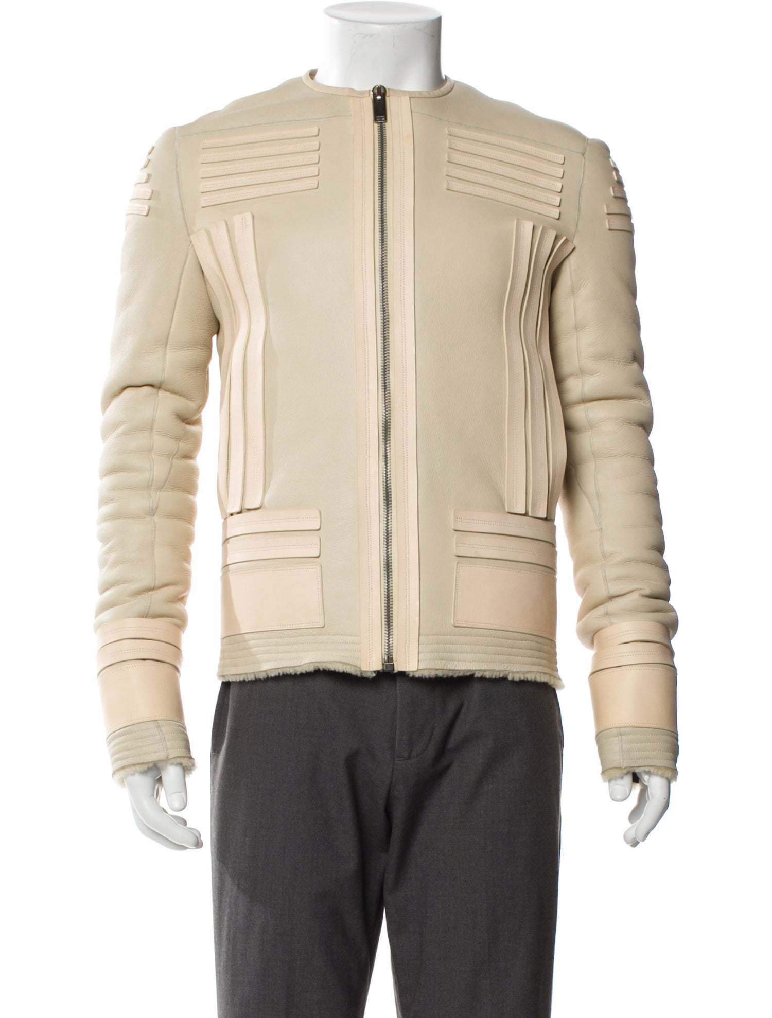 Rick Owens Lamb Leather Moto Jacket