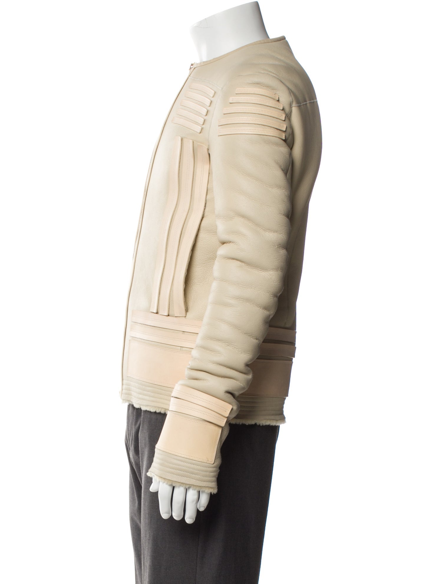 Rick Owens Lamb Leather Moto Jacket