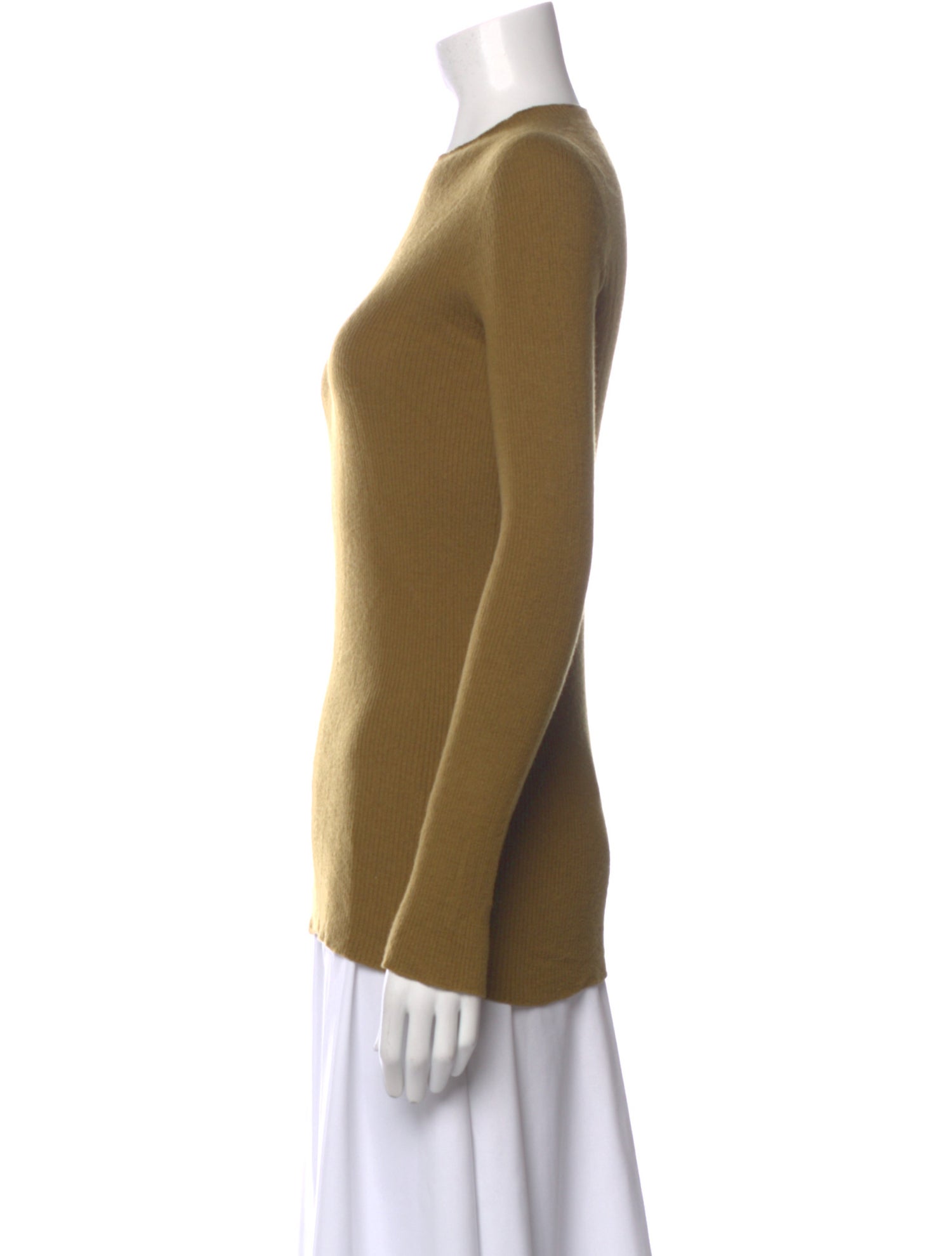 Rick Owens Virgin Wool Crew Neck Top