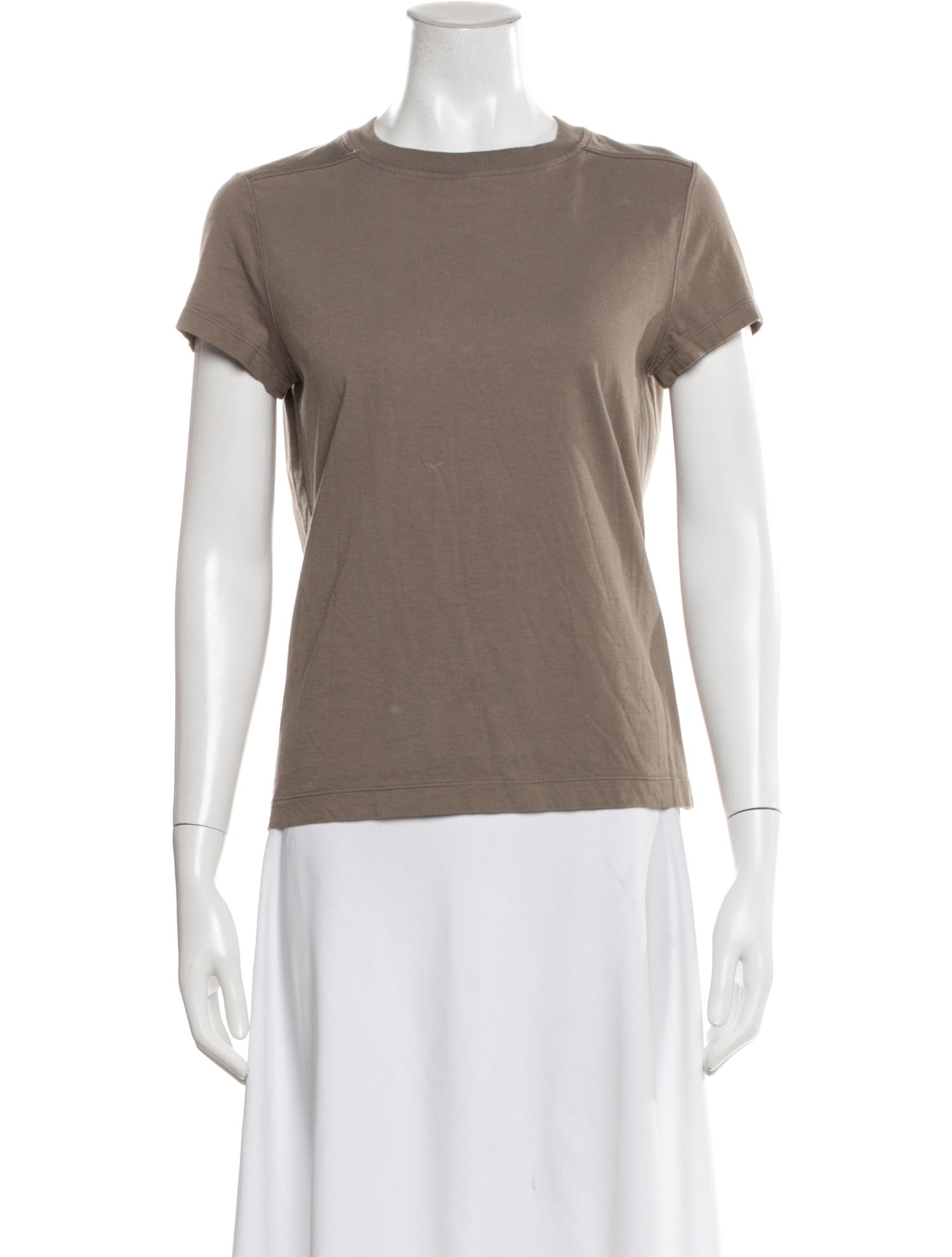 Rick Owens Crew Neck Short Sleeve T-Shirt