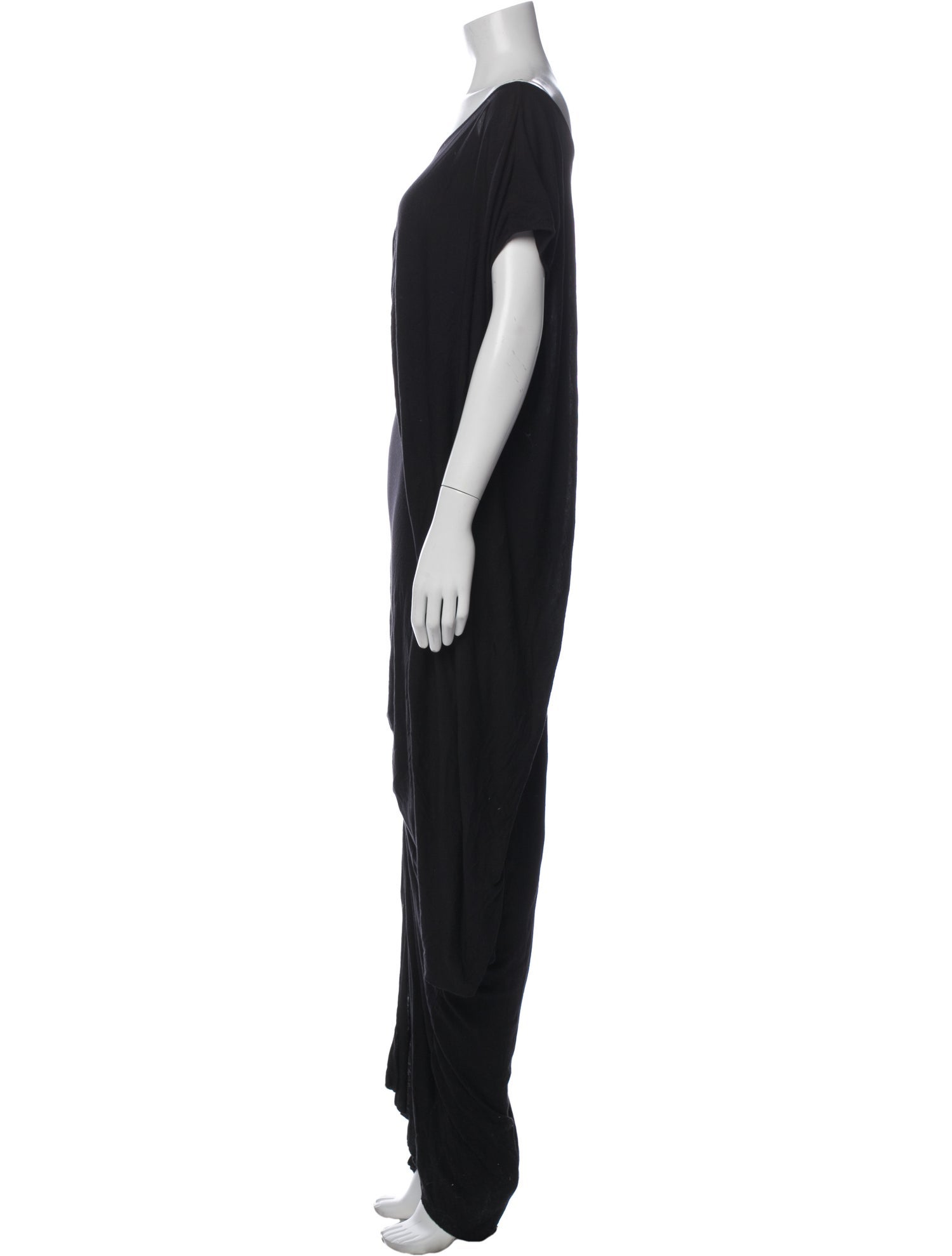 Rick Owens One-Shoulder Long Dress