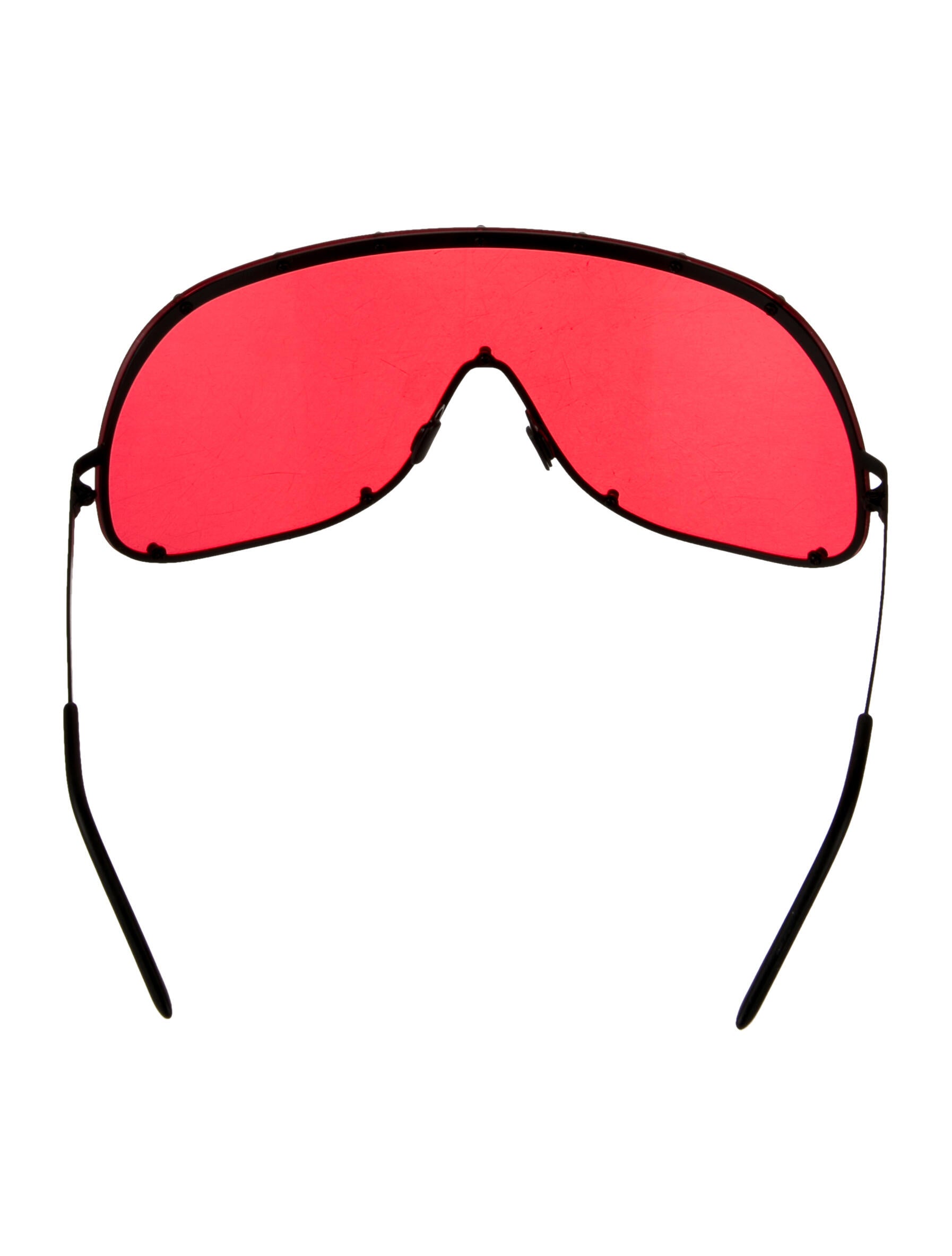 Rick Owens Shield Tinted Sunglasses