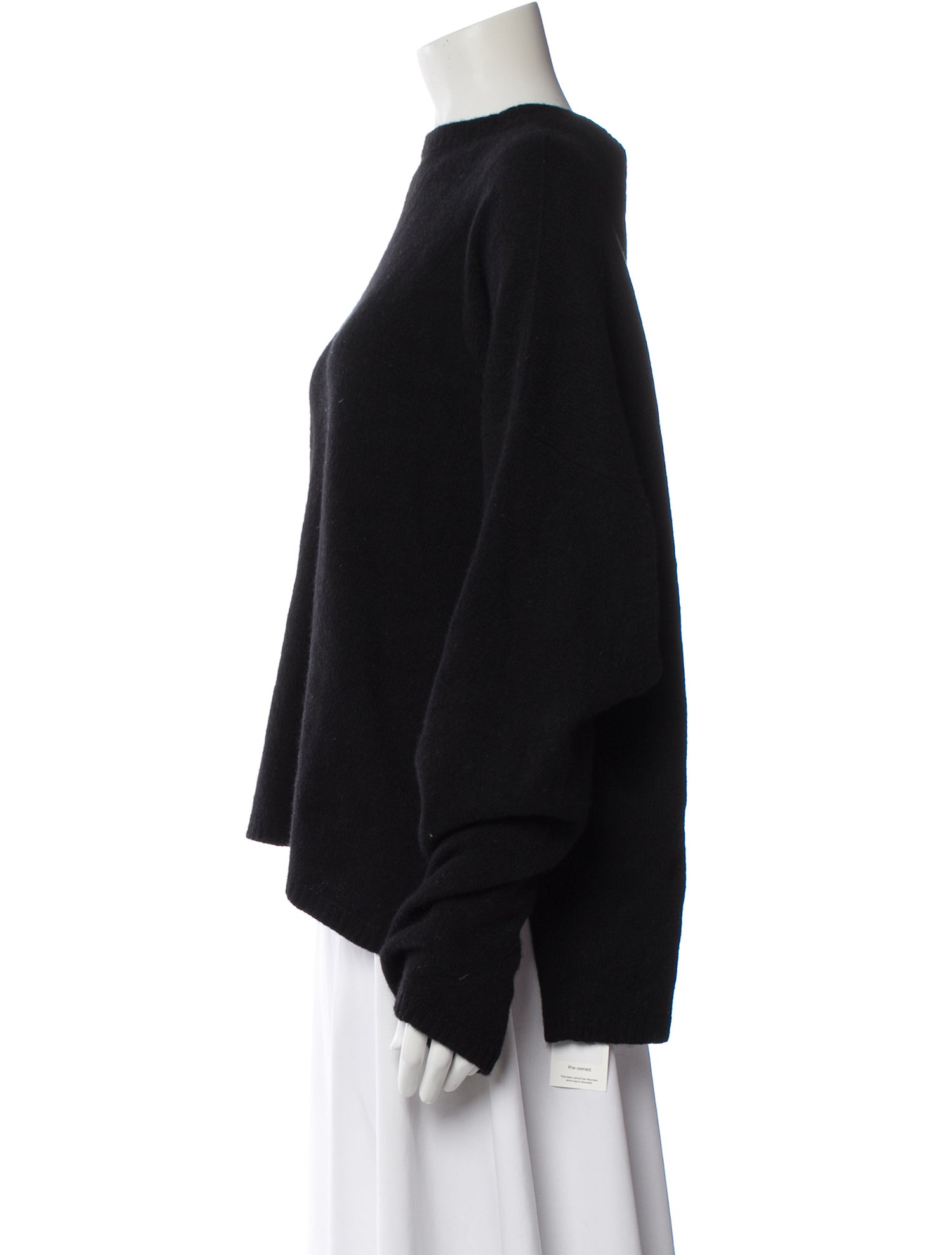 Rick Owens Cashmere Mock Neck Sweater