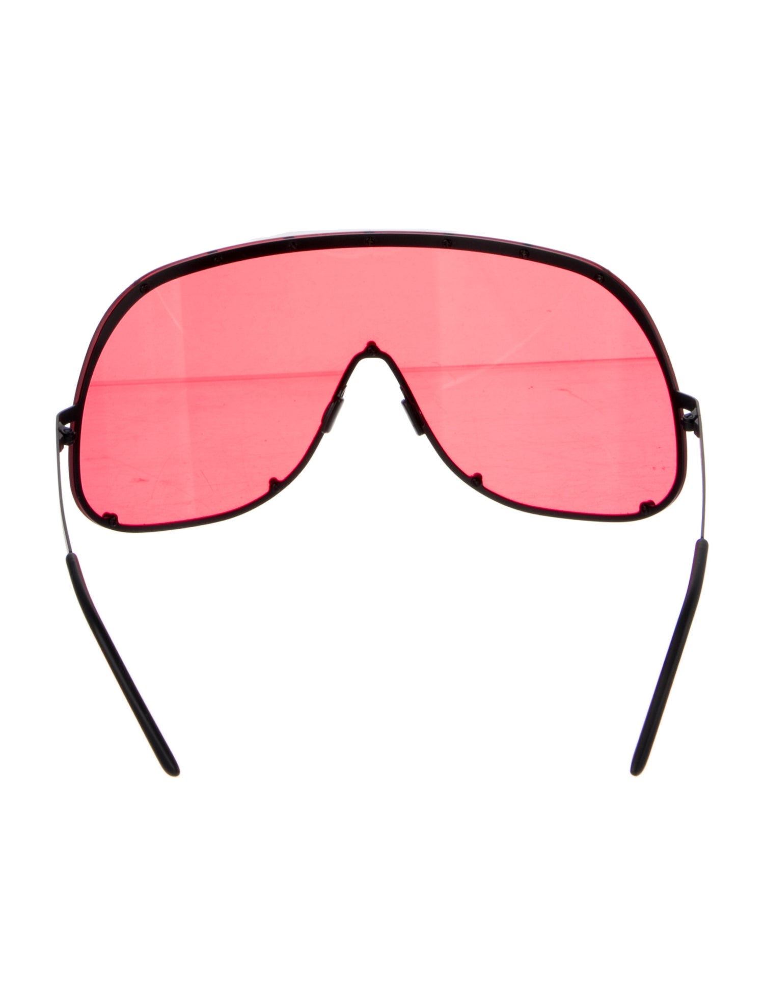 Rick Owens Shield Tinted Sunglasses