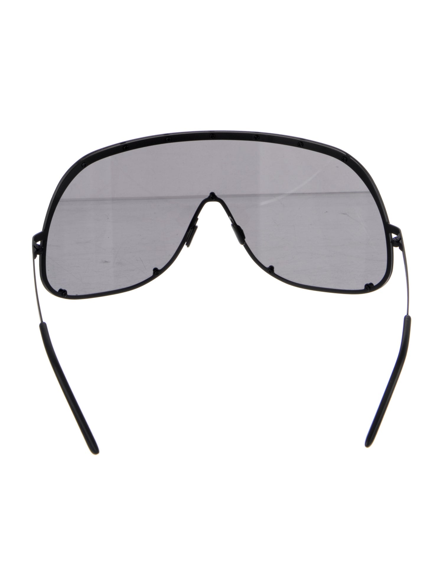 Rick Owens Shield Tinted Sunglasses