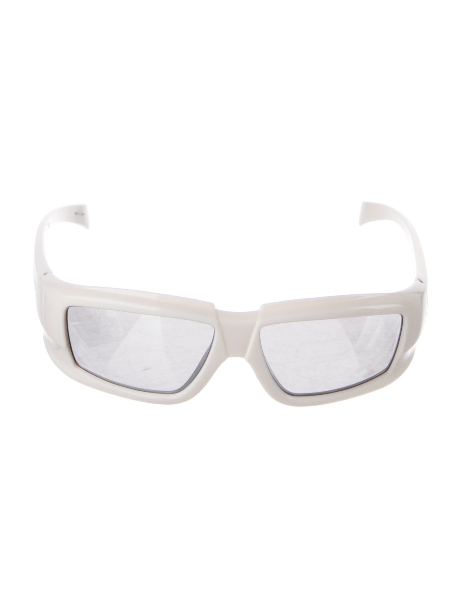 Rick Owens Oversize Mirrored Sunglasses