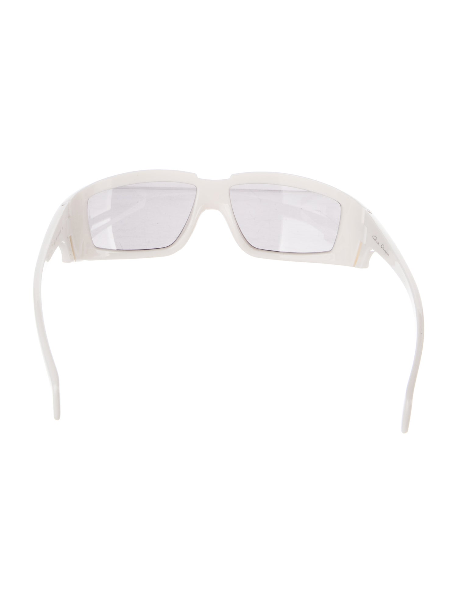 Rick Owens Oversize Mirrored Sunglasses