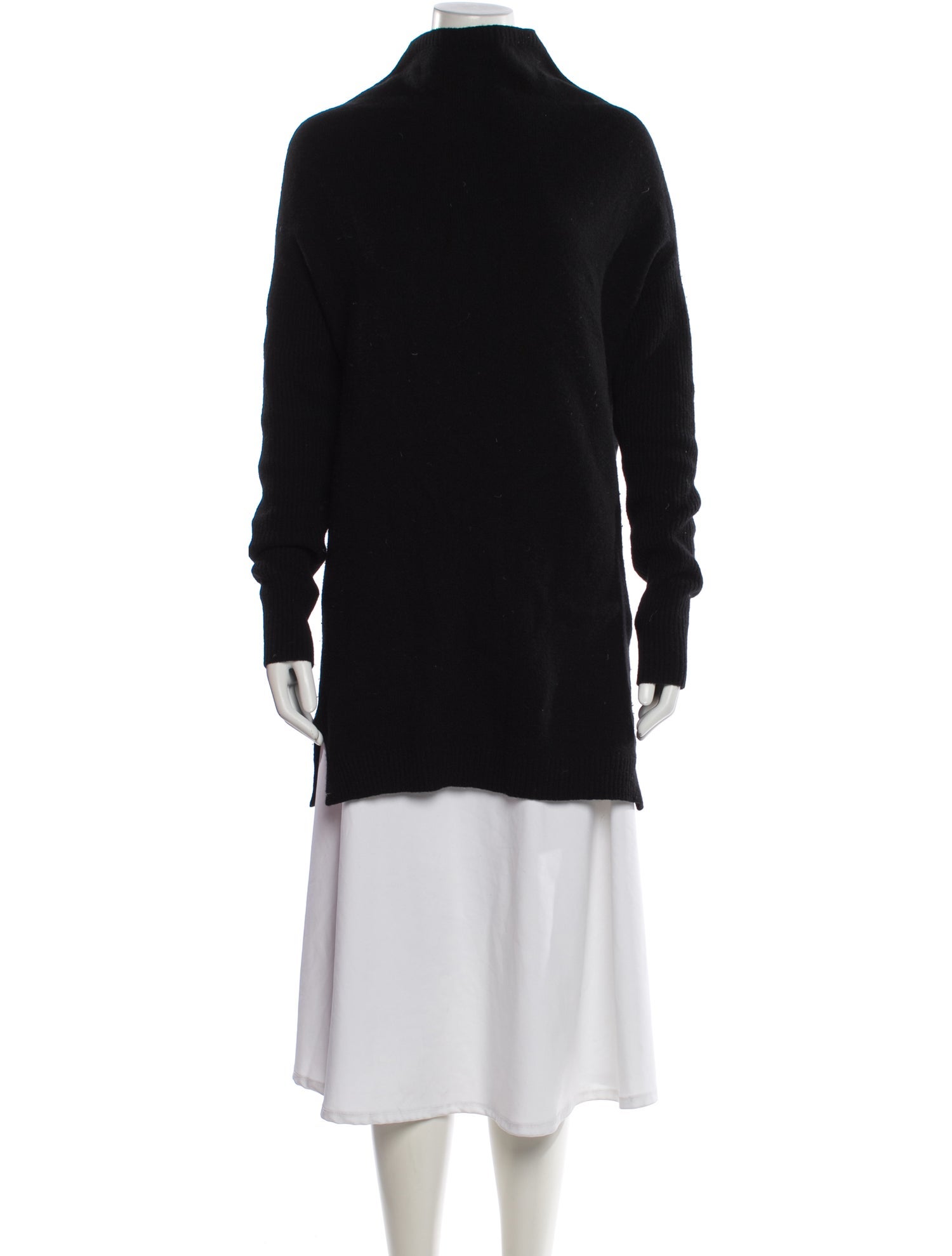 Rick Owens Cashmere Mock Neck Sweater