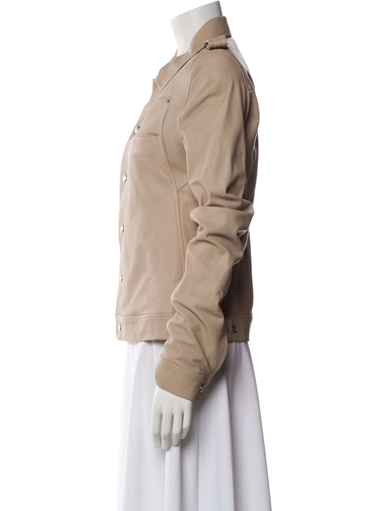 Rick Owens Leather Biker Jacket