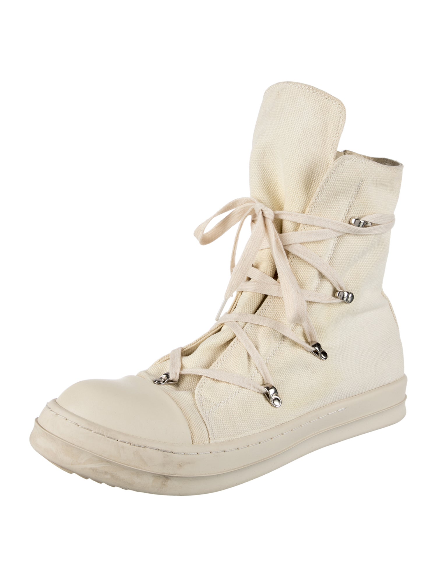 Rick Owens Canvas Sneakers