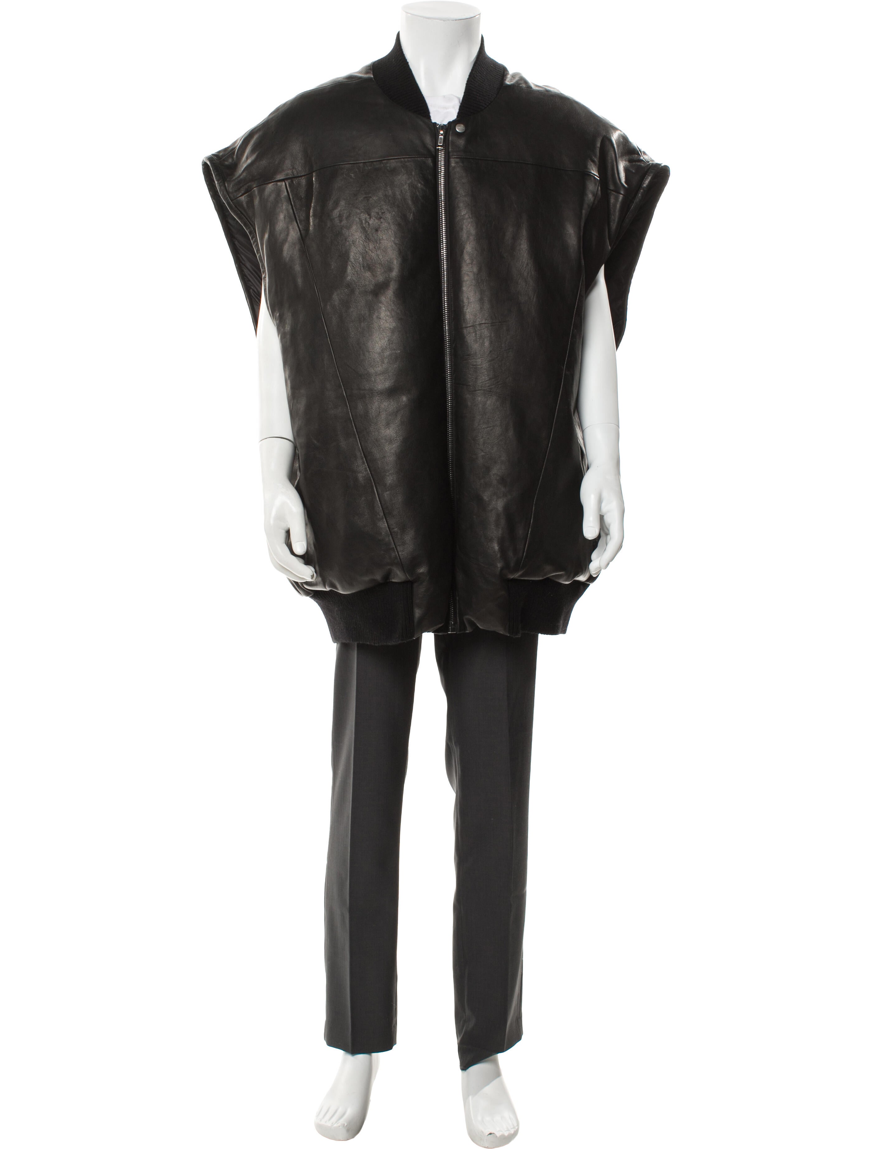 Rick Owens 2023 'Luxor' Jumbo Flight Vest Vest w/ Tags