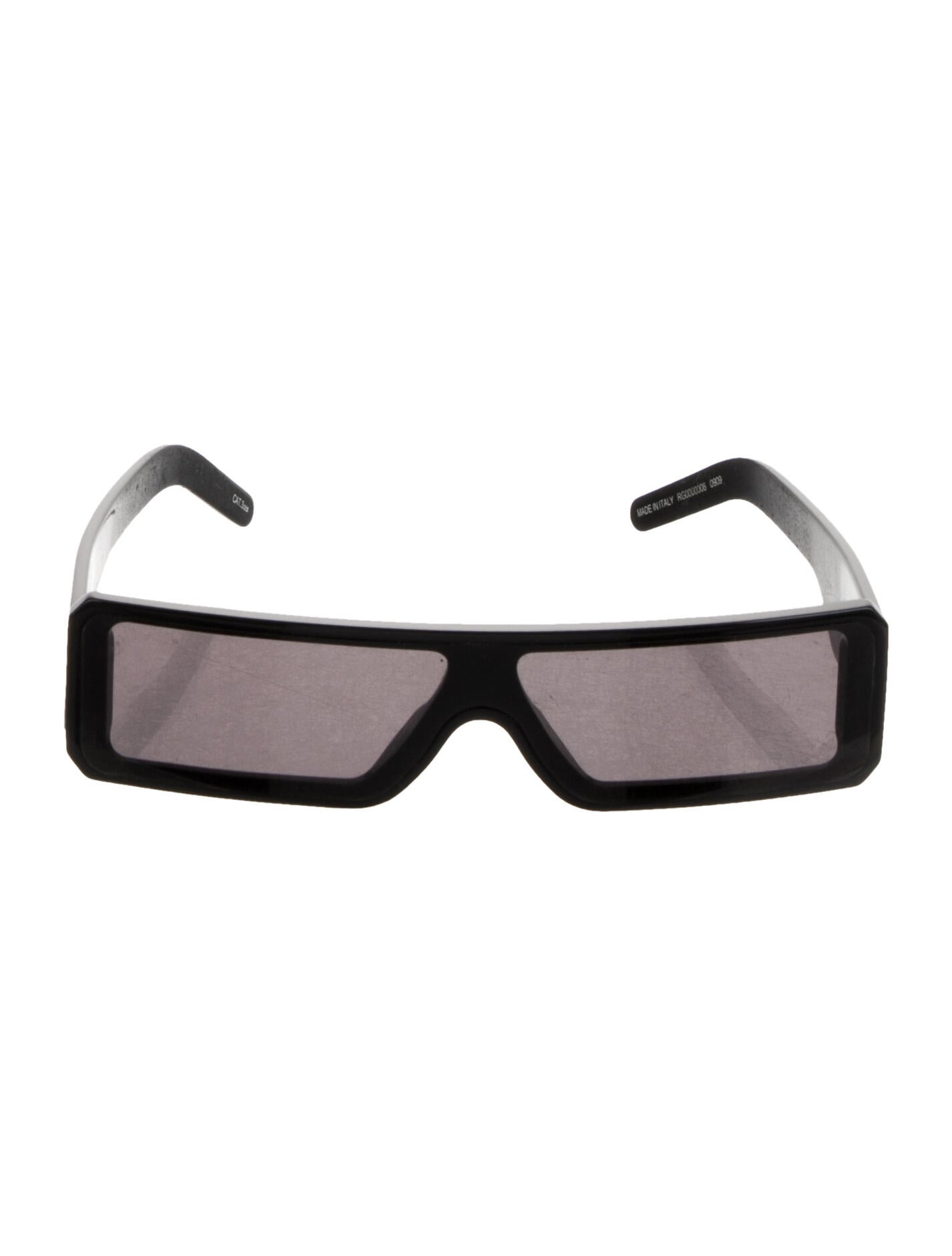 Rick Owens Shield Tinted Sunglasses