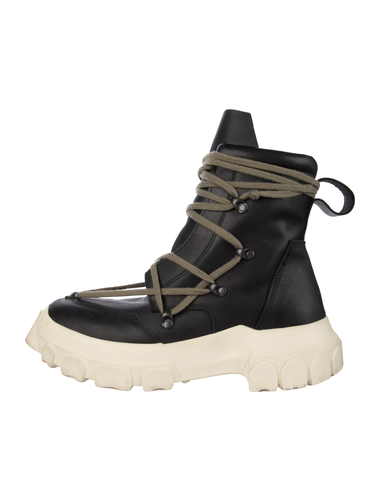 Rick Owens Leather Boots