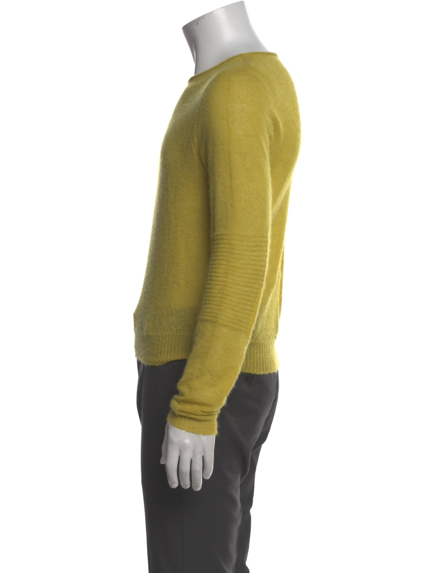 Rick Owens Crew Neck Long Sleeve Pullover