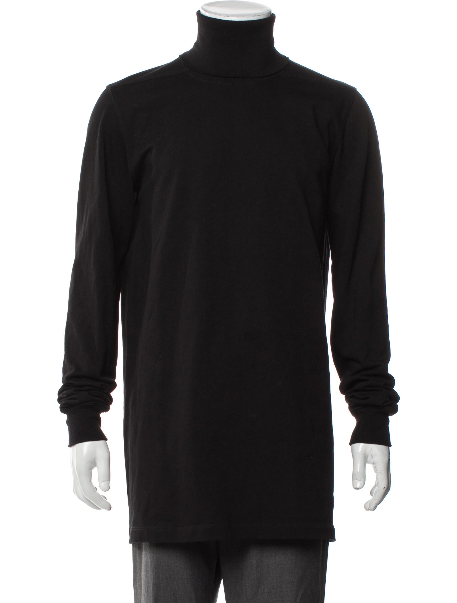 Rick Owens Turtleneck Long Sleeve Pullover