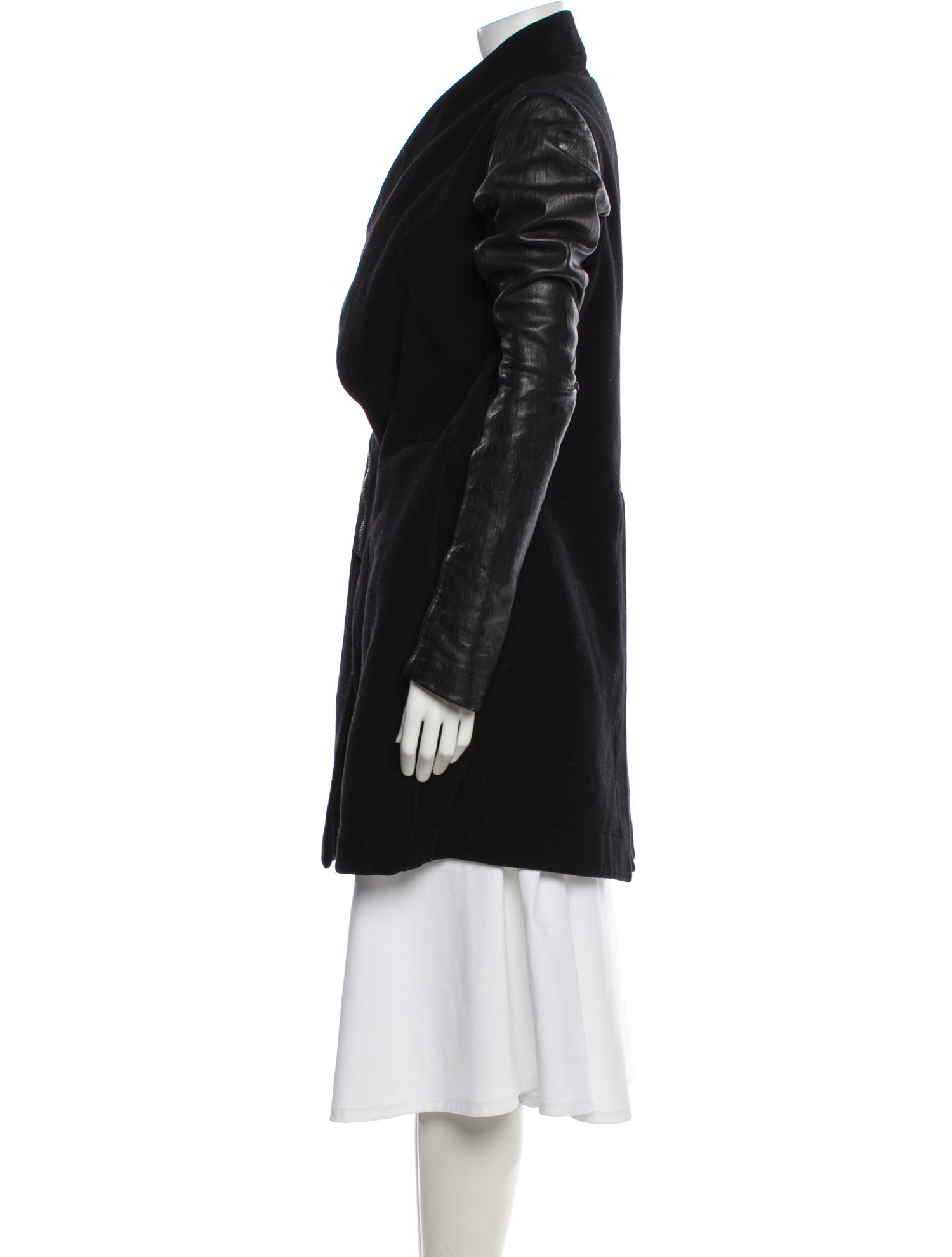Rick Owens Cashmere Trench Coat