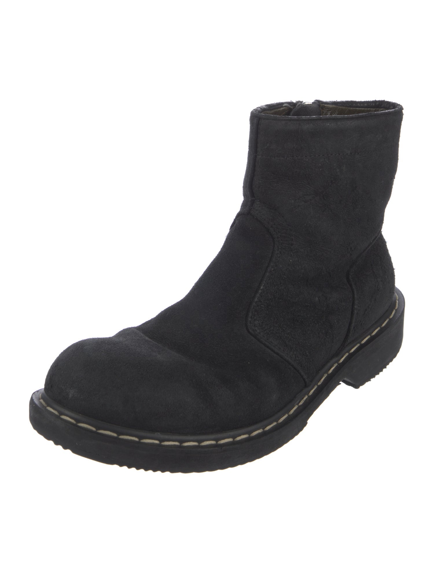 Rick Owens Suede Boots