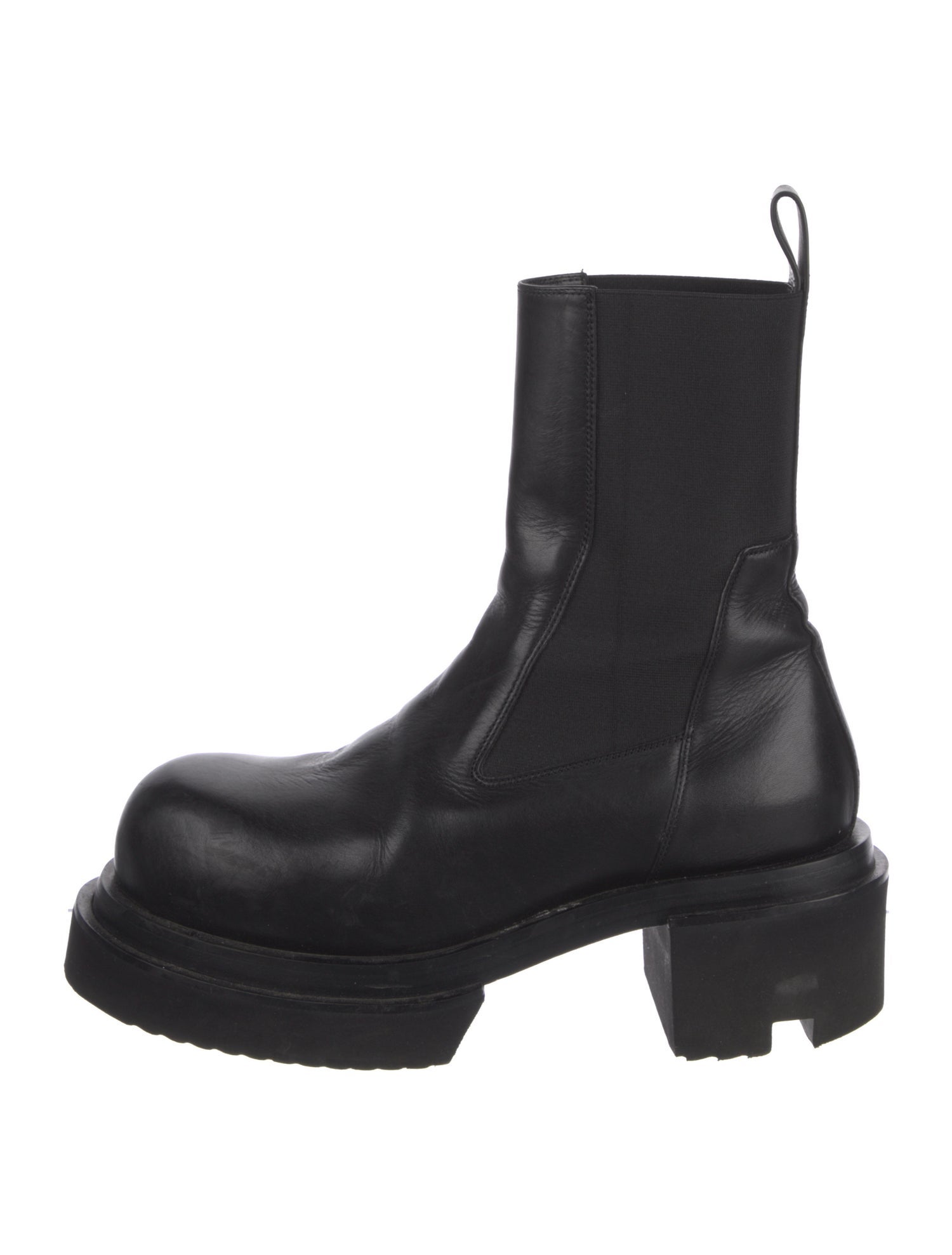 Rick Owens Leather Boots