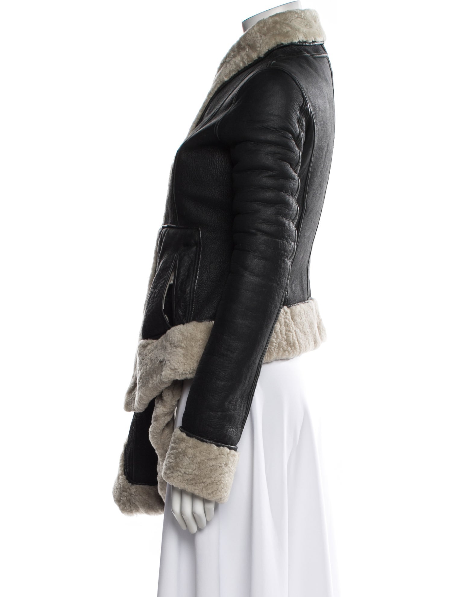 Rick Owens Lamb Fur Jacket