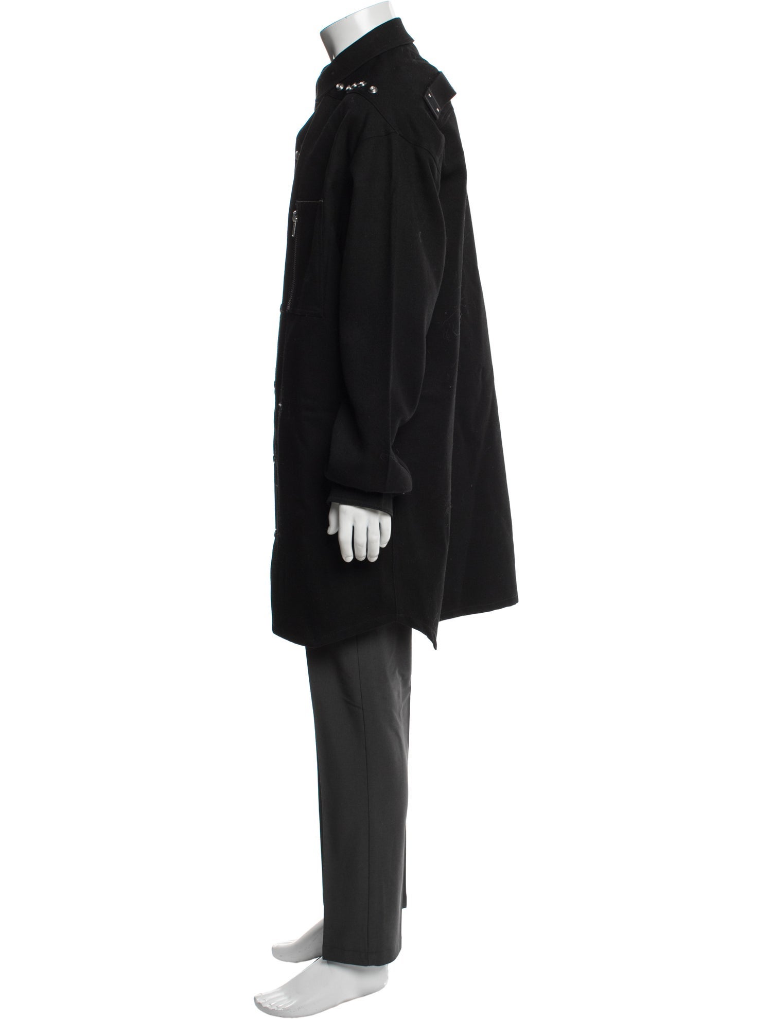 Rick Owens 2025 'Concordians' Oversized Outershirt Jacket