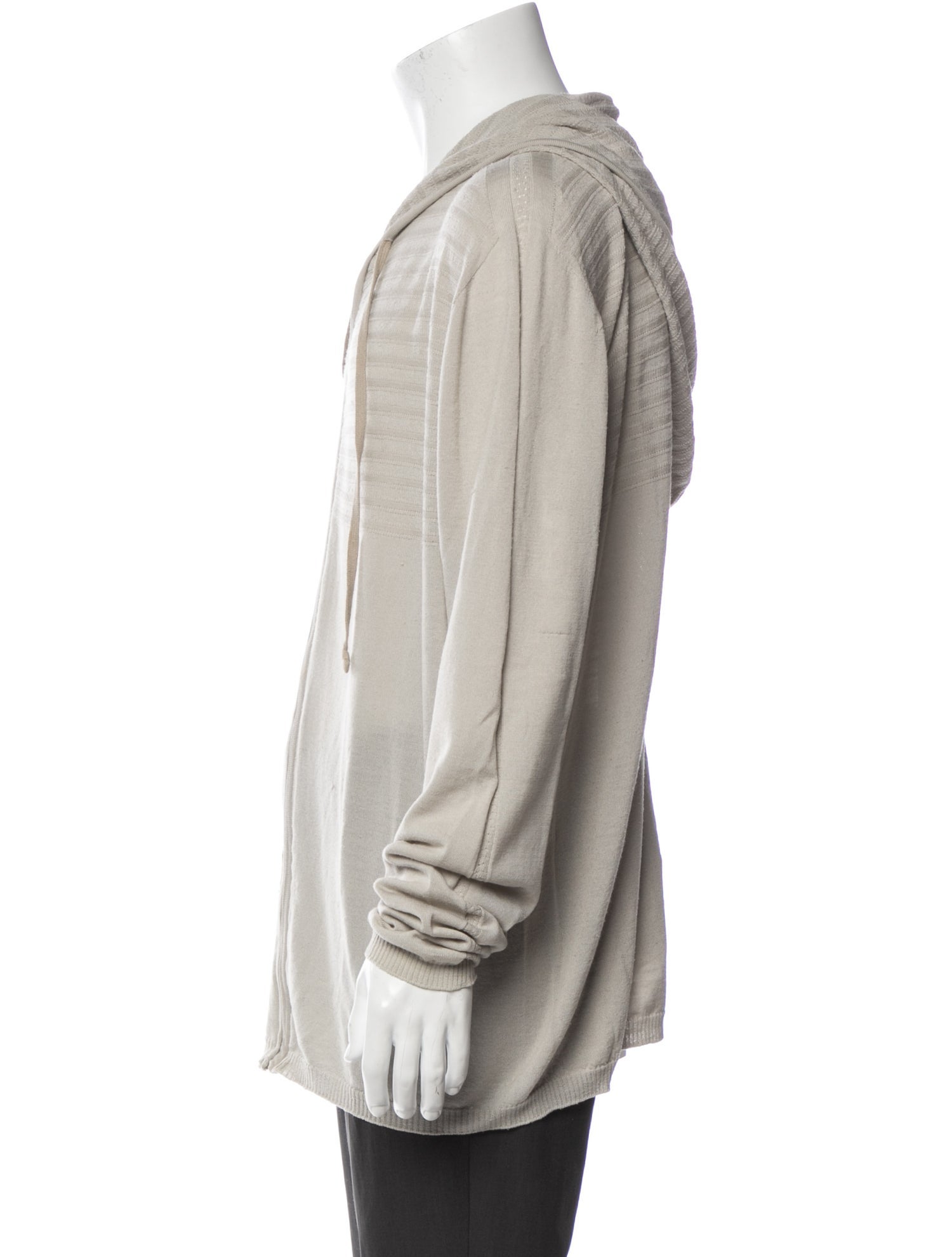 Rick Owens Crew Neck Long Sleeve Pullover