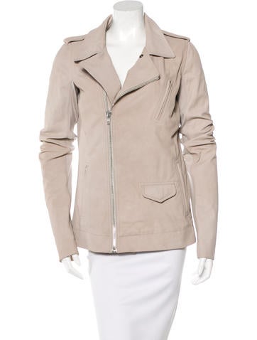 Rick Owens Leather Moto Jacket