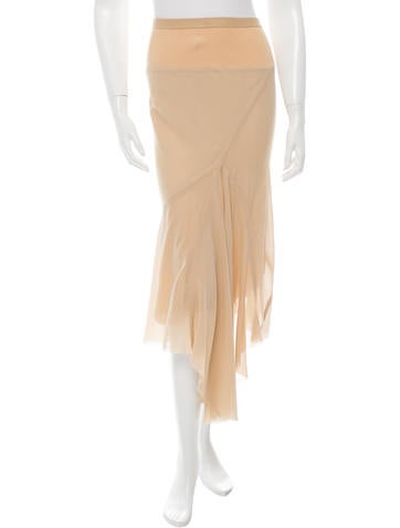 Rick Owens Spring 2015 Silk Skirt w/ Tags