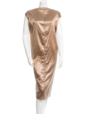 Rick Owens Iridescent Midi Dress w/ Tags