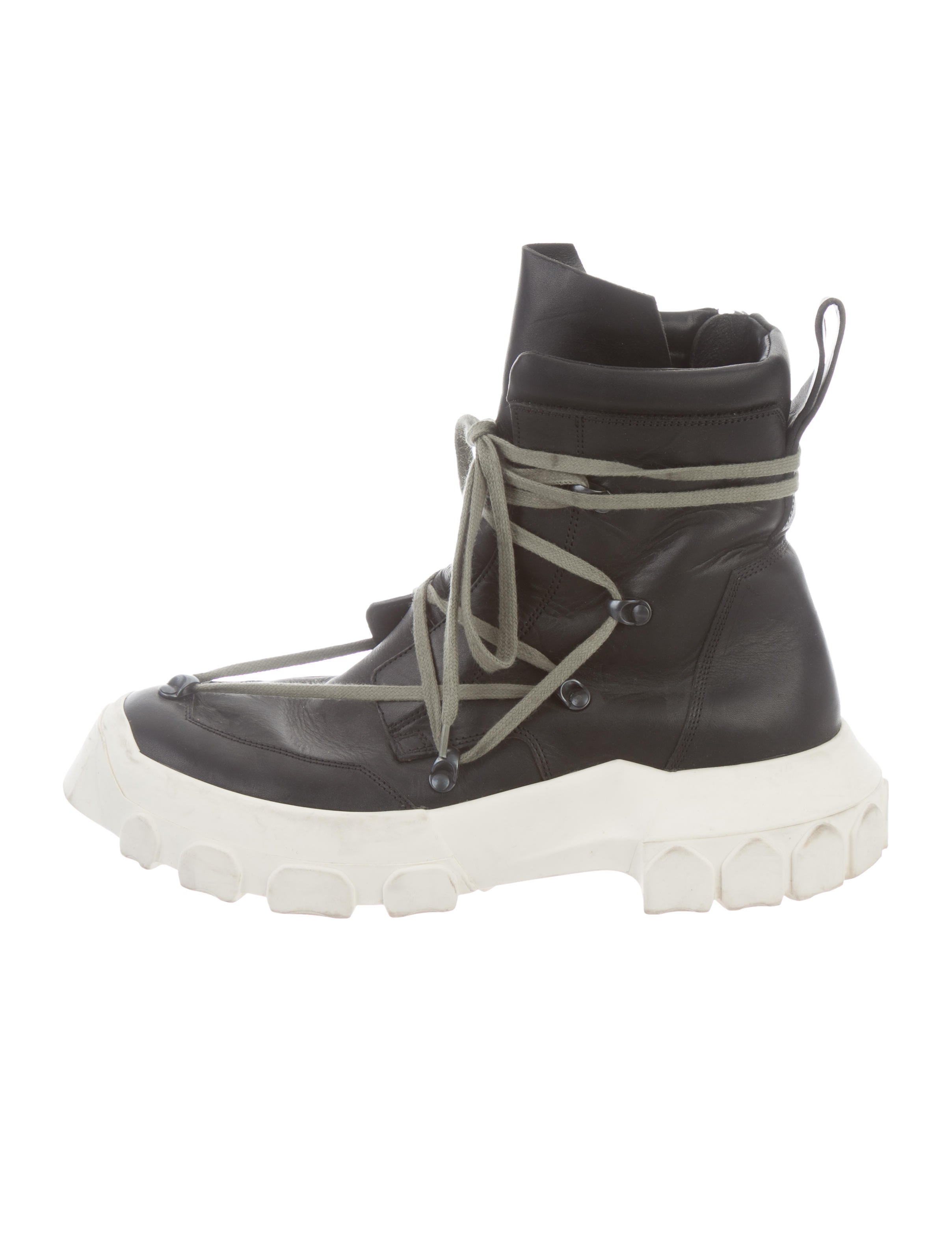 rick owens hiking boots