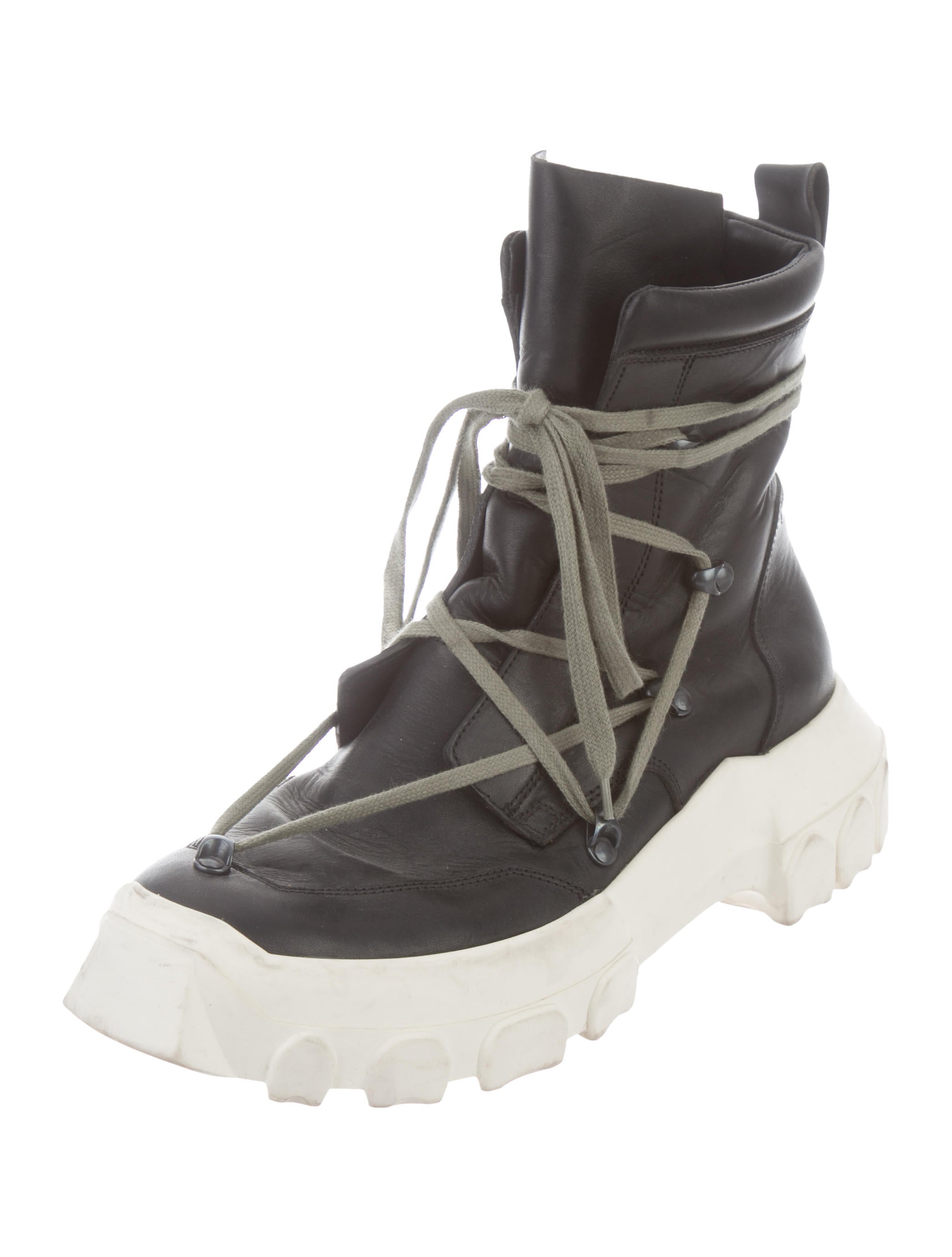 rick owens hiking boots