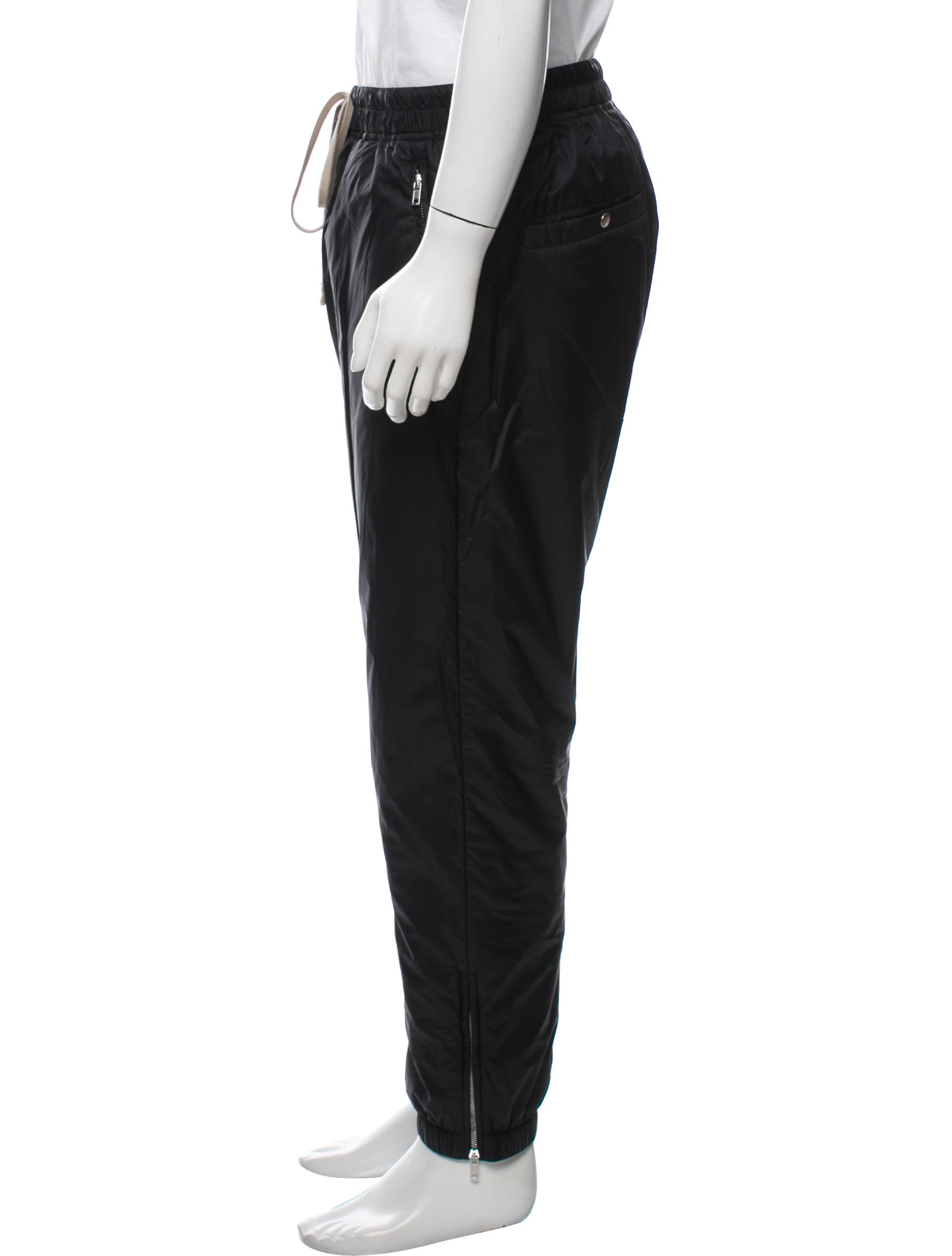 Rick Owens Sisyphus Track Pants - Black 