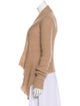 Rick Owens Plinth Asymmetrical Cardigan