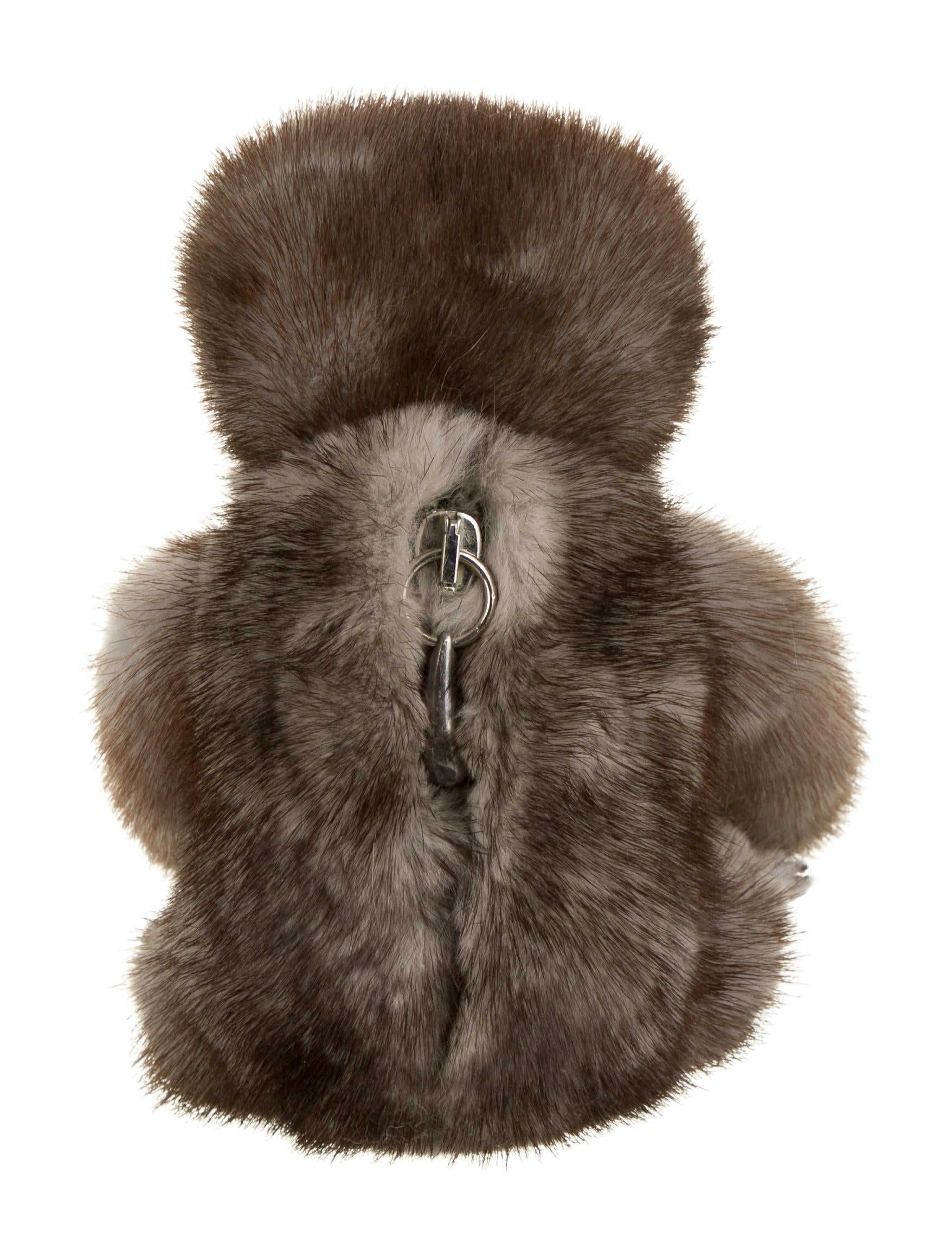 Rick Owens Moody HUN Mink Monster Toad Pouch - Brown Portfolios