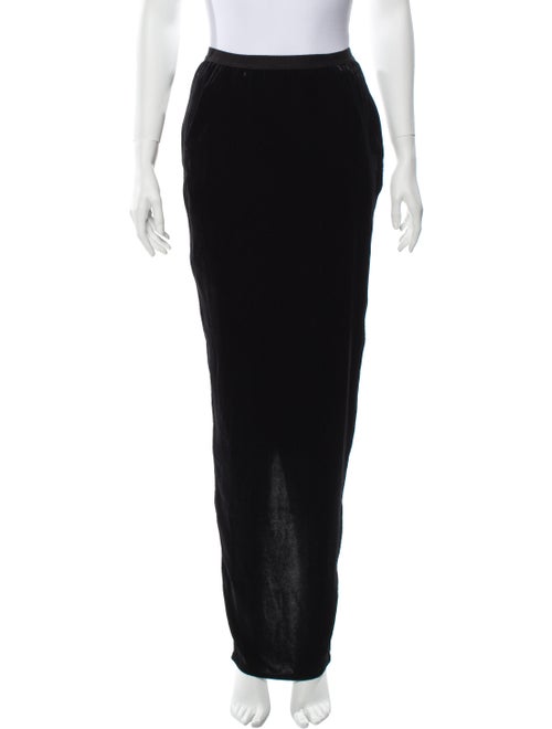 Rick Owens 2017 Long Skirt Black