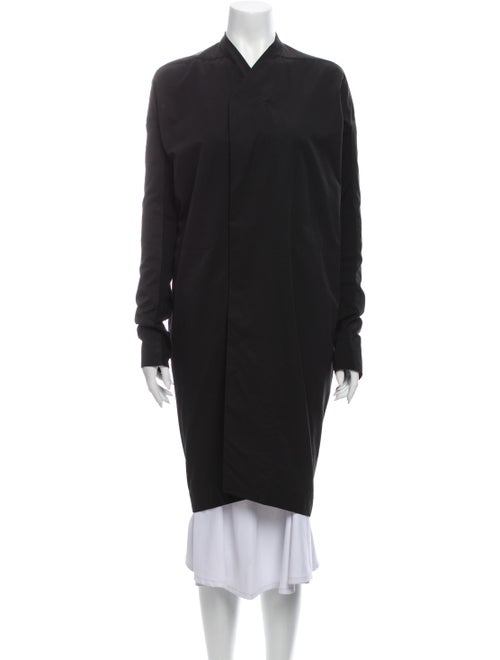 Rick Owens Coat Black