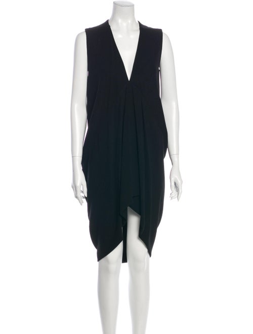 Rick Owens 2012 Mini Dress Black