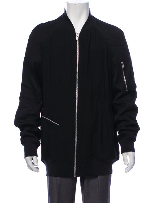 Rick Owens Zip-Up Jacket black