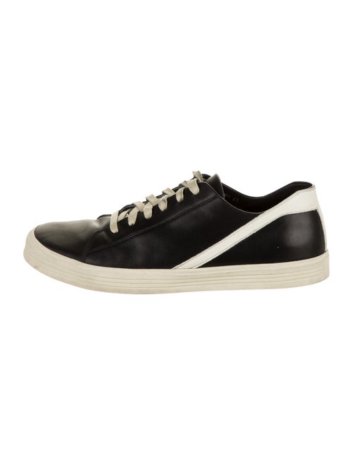 Rick Owens Leather Sneakers Black
