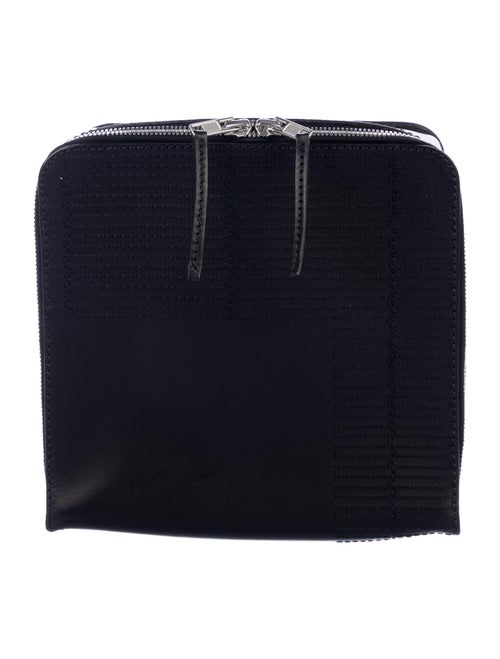 Rick Owens Leather Toiletry Bag Black