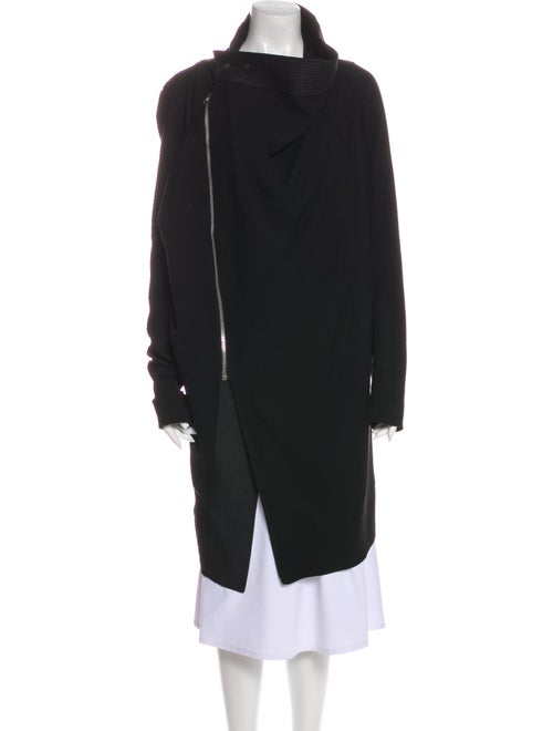Rick Owens Coat Black