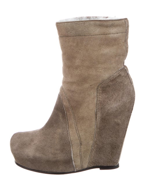 Rick Owens Suede Boots