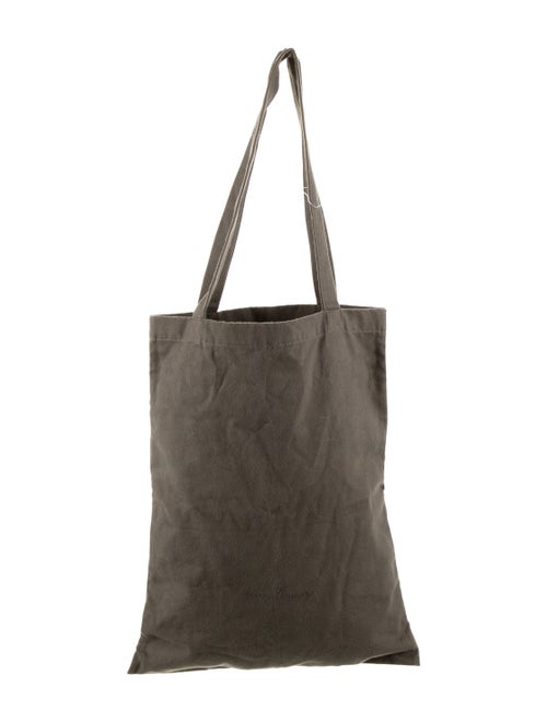 Rick Owens Canvas Tote Bag Green