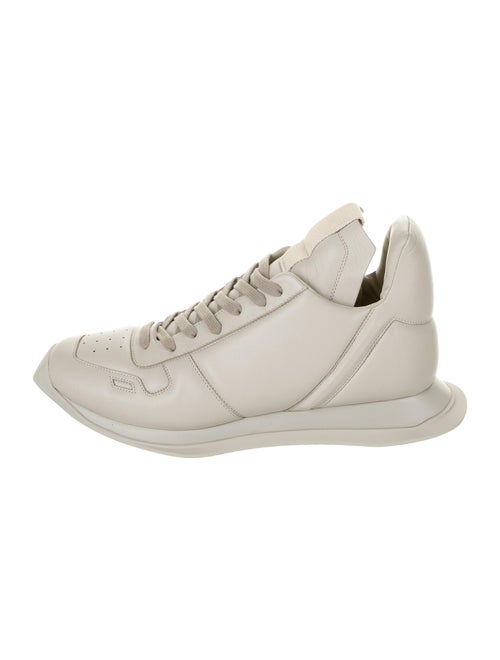 Rick Owens Leather Chunky Sneakers