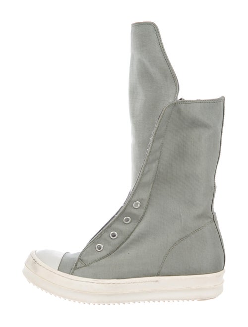 Rick Owens Sock Boots Green