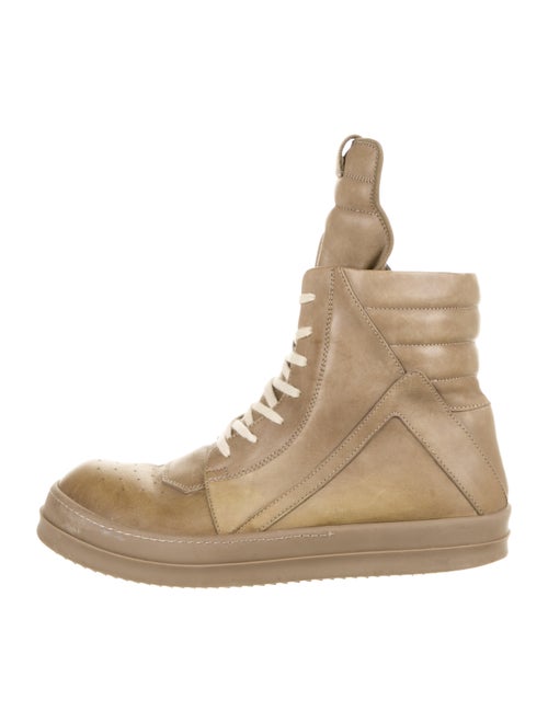 Rick Owens Leather Sneakers
