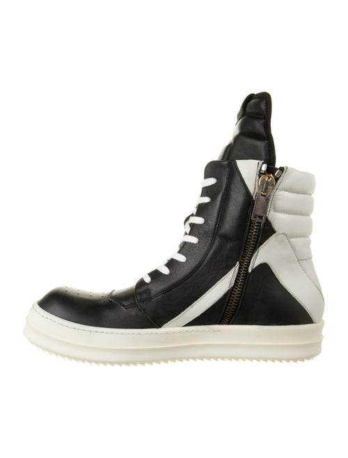 Rick Owens Geobasket Sneakers Black