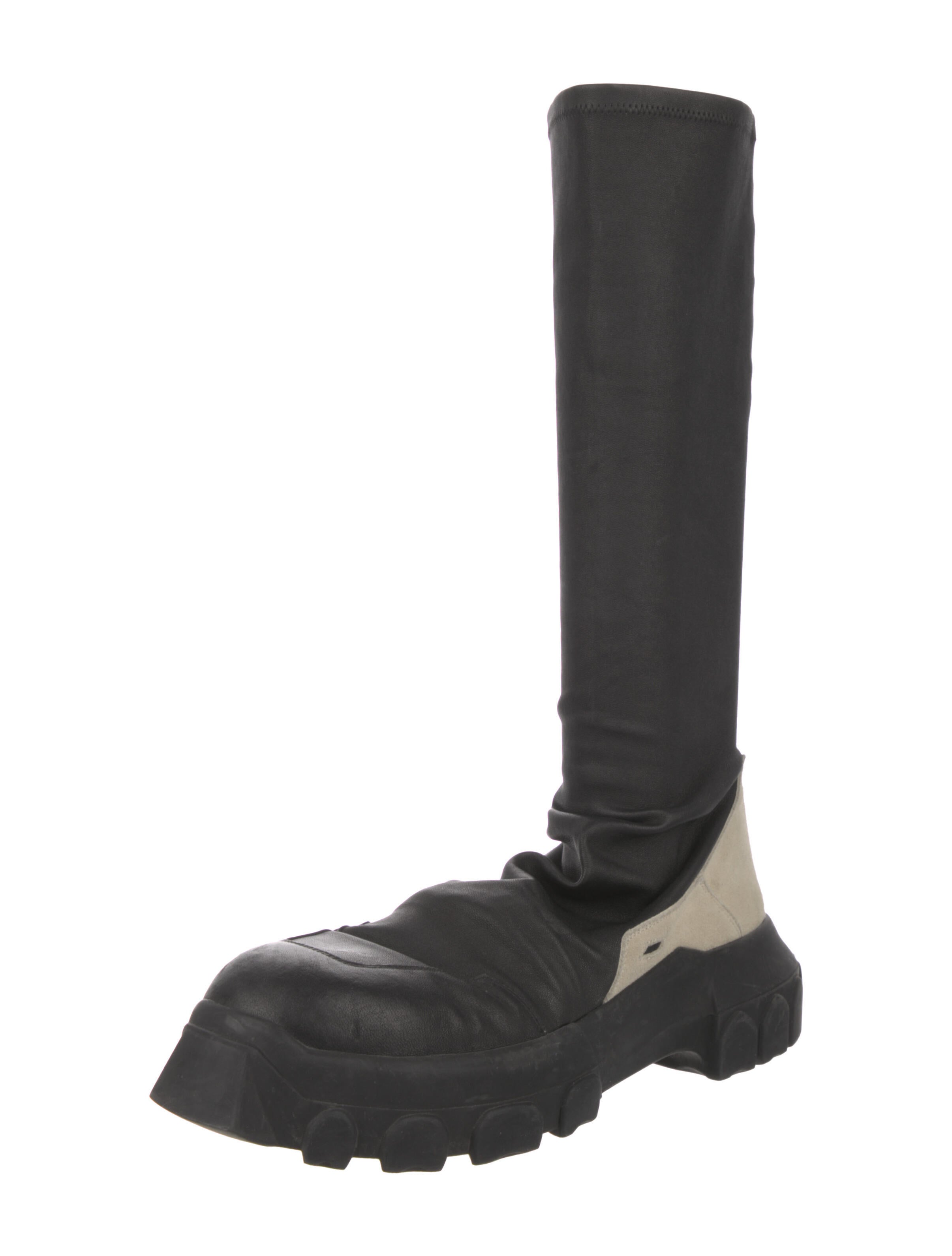 Rick Owens Sock Boots Black Boots, Shoes RIC66270 The RealReal