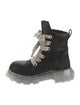 Rick Owens Bozo Tractor Jumbo Lace Leather Hiking Boots