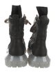 Rick Owens Bozo Tractor Jumbo Lace Leather Hiking Boots